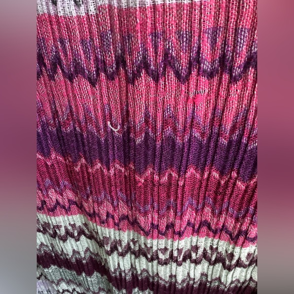 VGC vintage confetti vs zigzag space dye like scarf - Picture 9 of 14